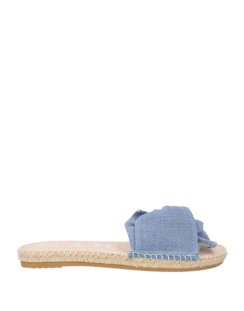 MANEBÍ Espadrilles Damen Taubenblau von MANEBÍ