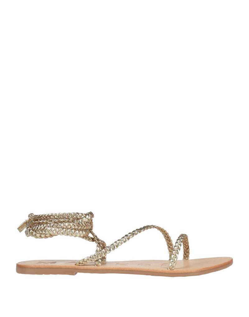 MANEBÍ Sandale Damen Gold von MANEBÍ