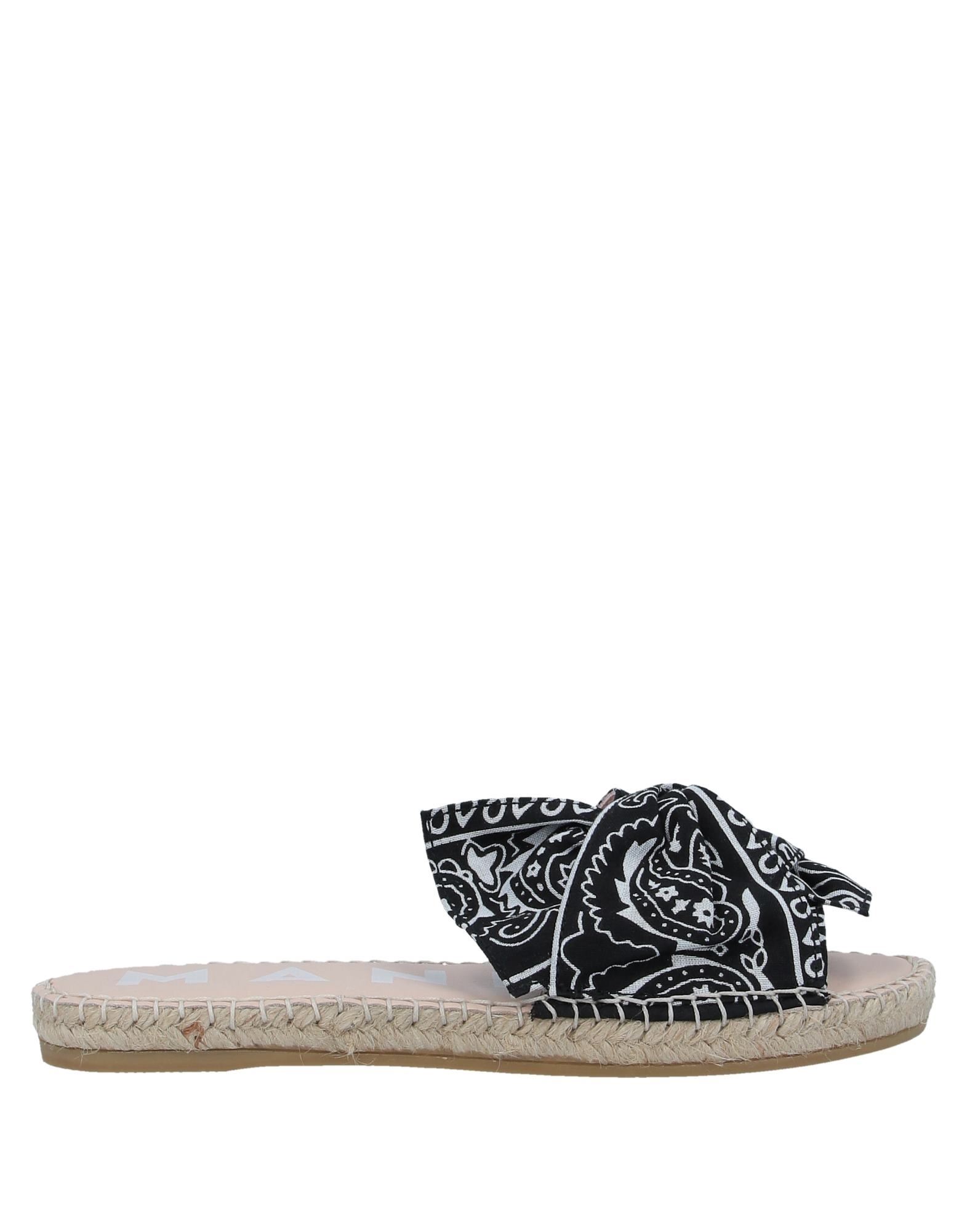 MANEBÍ Espadrilles Damen Schwarz von MANEBÍ