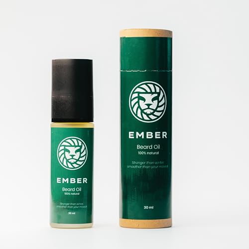 MANEFORGE Ember Bartöl für Männer – 30 ml – 100% natürlich mit Argan-, Mandel- & Avocadoöl – Pflegt, repariert & beruhigt – Gegen Bartjucken & Schuppen – Warmer, holziger Duft – Vegan – Ohne Silikone MANEFORGE Ember Bartöl für Männer – 30 ml – 100% natürlich mit Argan-, Mandel- & Avocadoöl – Pflegt, repariert & beruhigt – Gegen Bartjucken & Schuppen – Warmer, holziger Duft – Vegan – Ohne Silikone von MANEFORGE