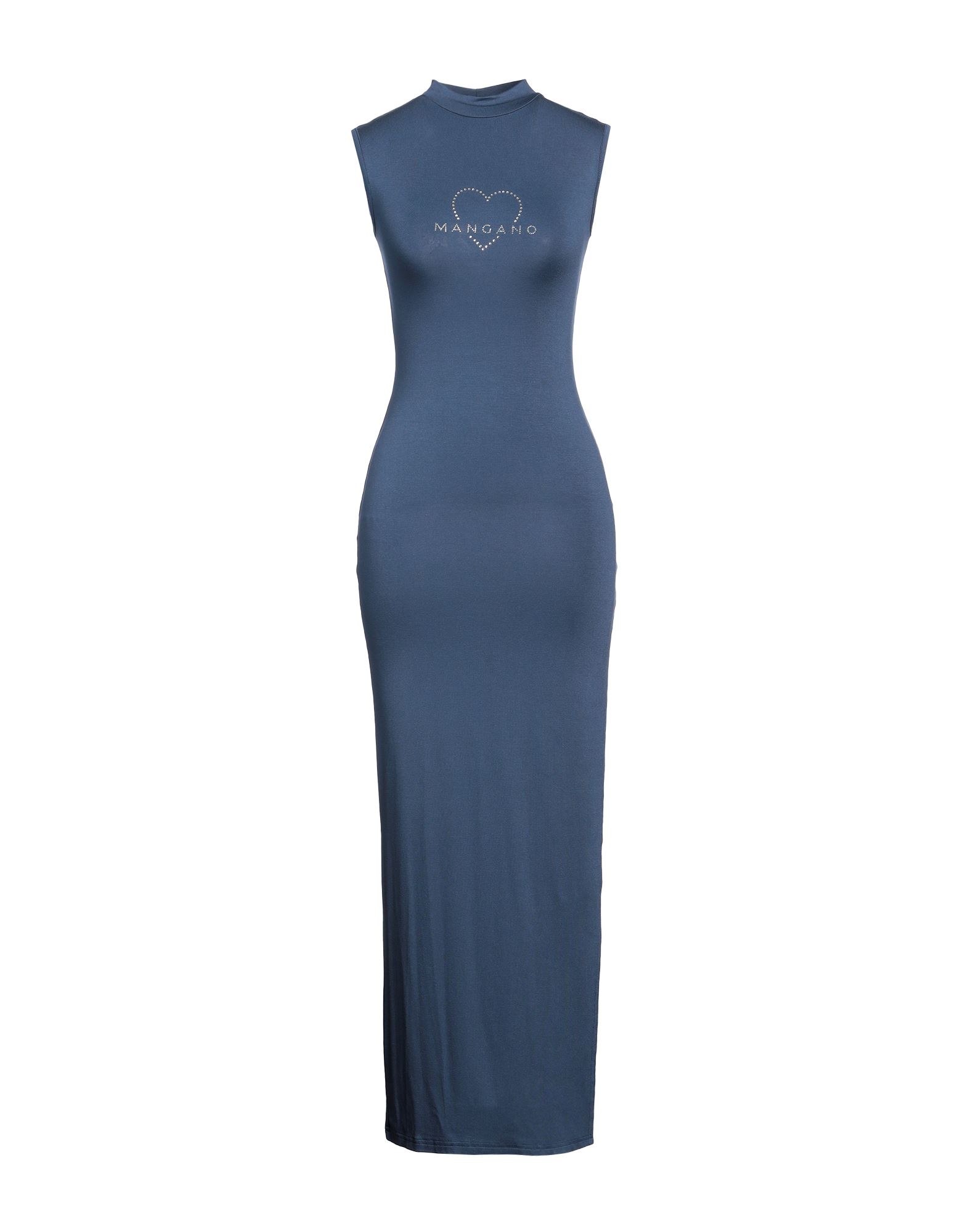 MANGANO Maxi-kleid Damen Taubenblau von MANGANO