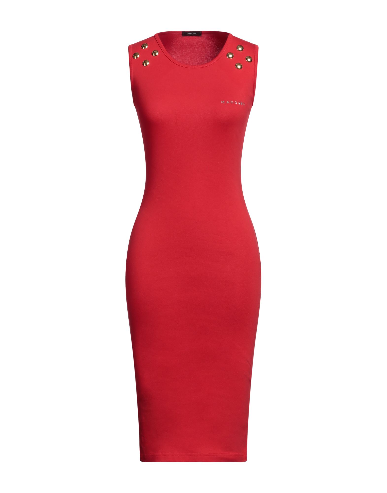 MANGANO Midi-kleid Damen Rot von MANGANO