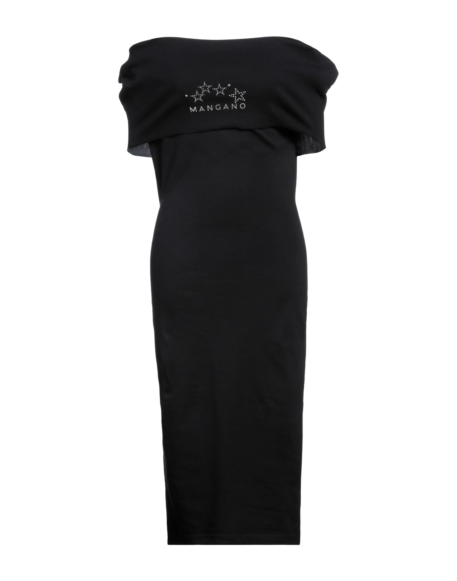 MANGANO Midi-kleid Damen Schwarz von MANGANO