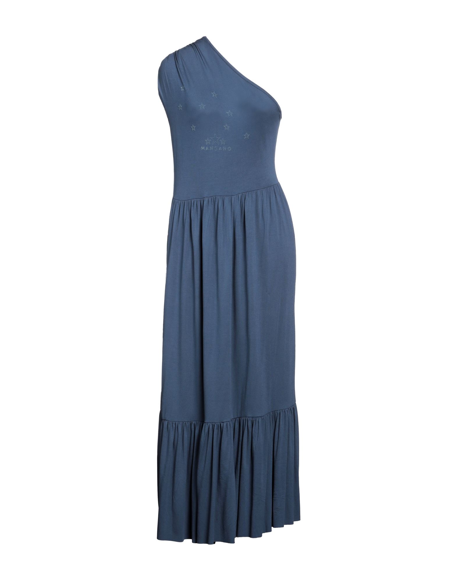 MANGANO Midi-kleid Damen Taubenblau von MANGANO