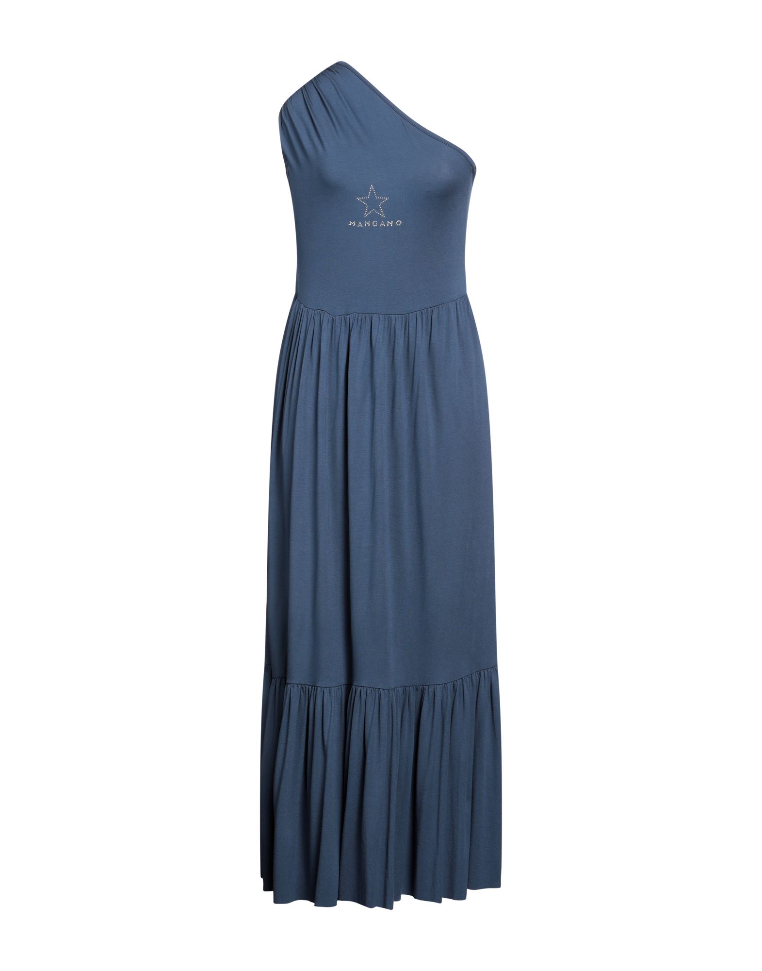 MANGANO Maxi-kleid Damen Taubenblau von MANGANO