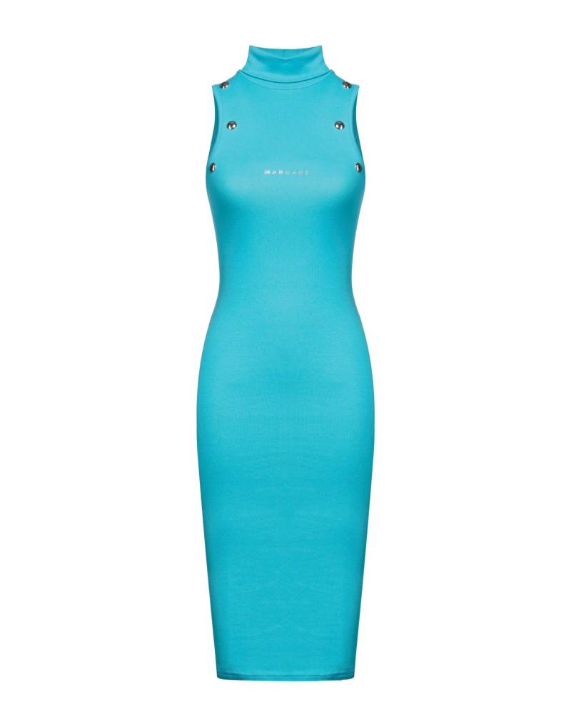 MANGANO Midi-kleid Damen Tūrkis von MANGANO