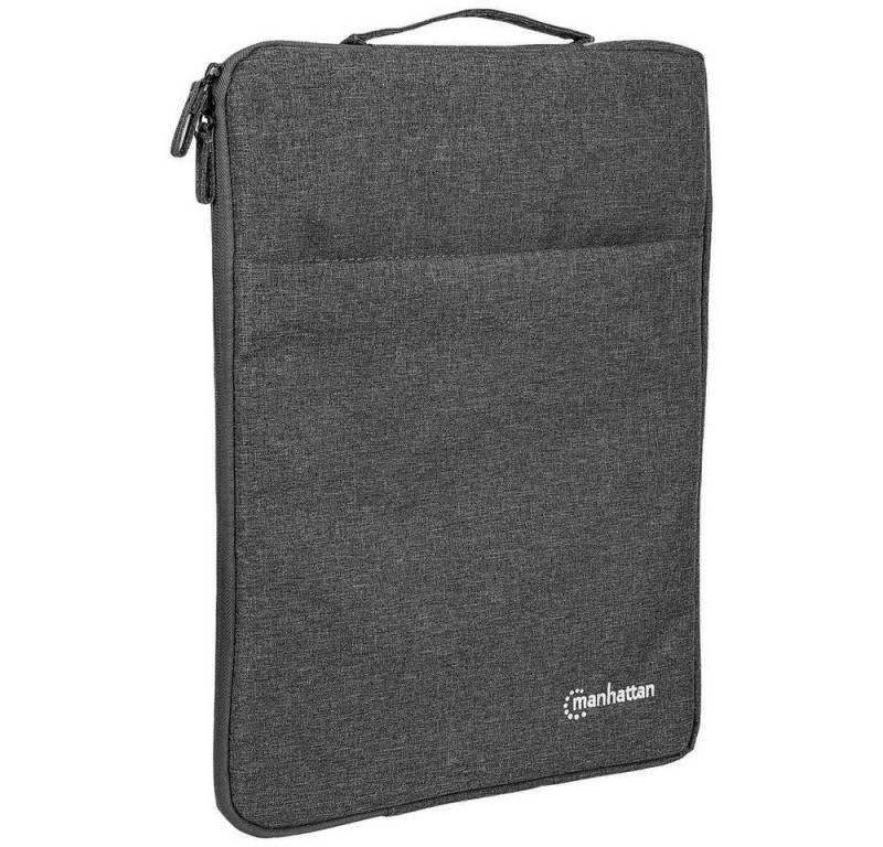 MANHATTAN Laptoptasche Notebook Sleeve 15.6″, Wasserabweisend, Innen- & Frontfach 439817 von MANHATTAN