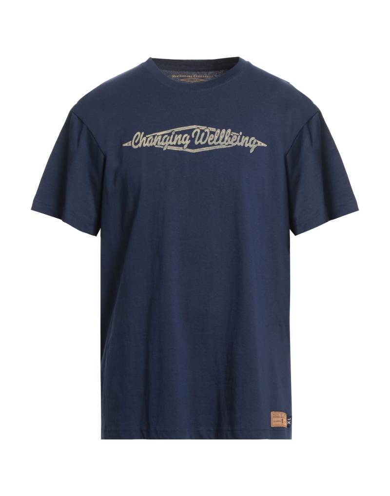 MANIFATTURA CECCARELLI T-shirts Herren Blau von MANIFATTURA CECCARELLI