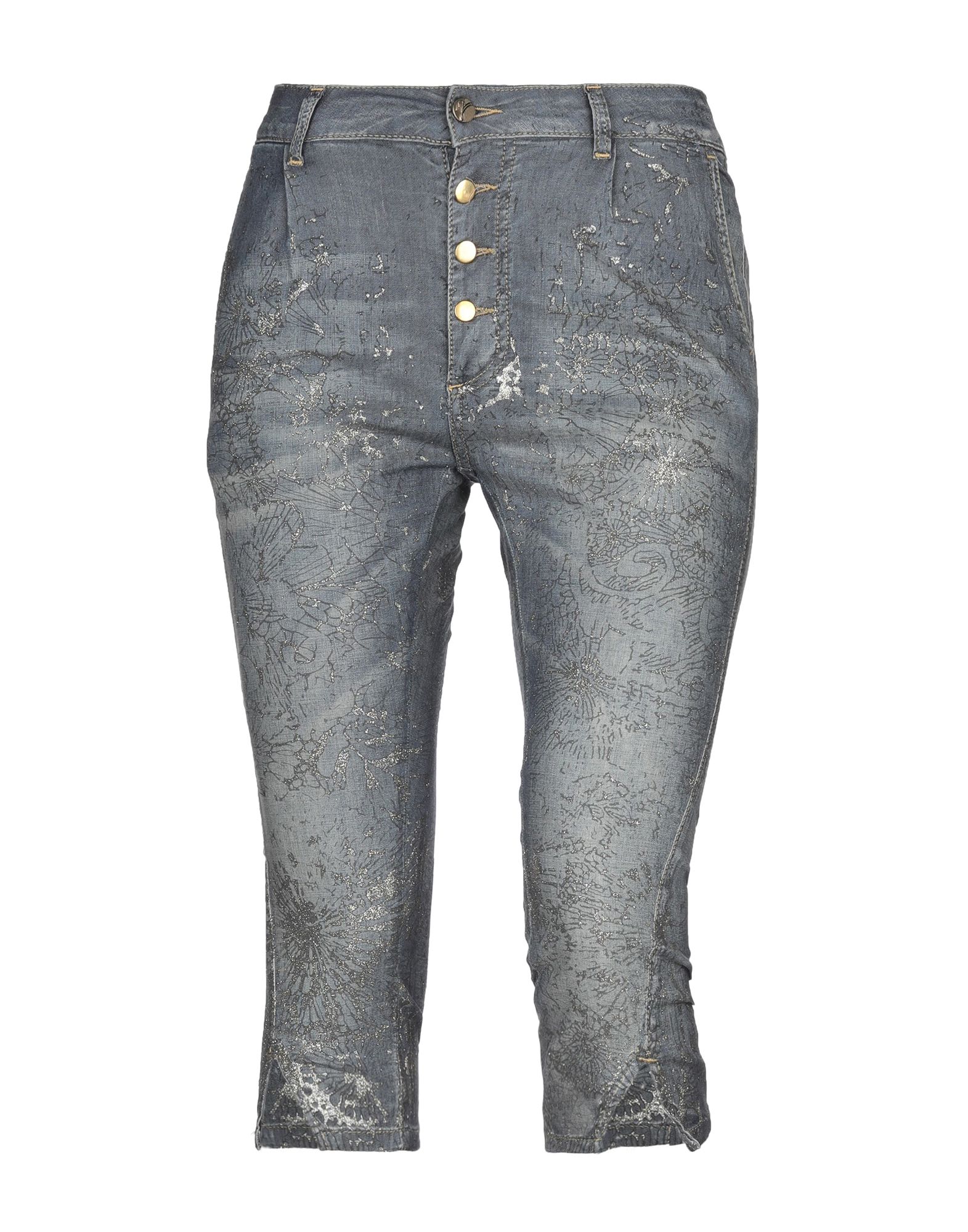 MANILA GRACE DENIM Cropped Jeans Damen Blau von MANILA GRACE DENIM