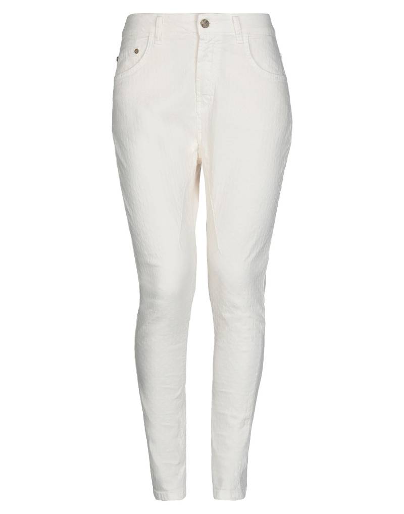 MANILA GRACE DENIM Hose Damen Elfenbein von MANILA GRACE DENIM