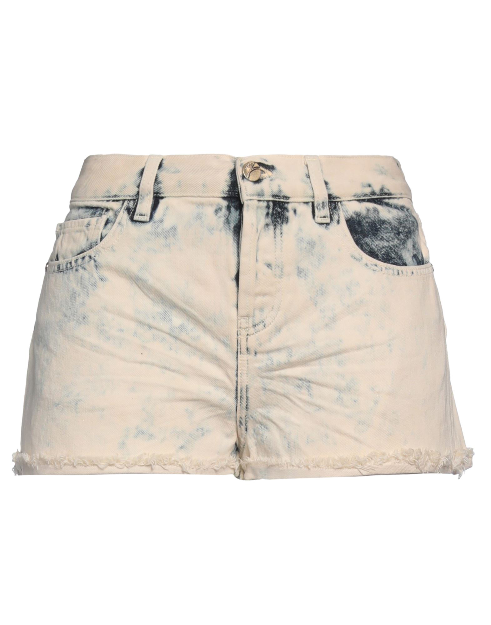 MANILA GRACE DENIM Jeansshorts Damen Beige von MANILA GRACE DENIM