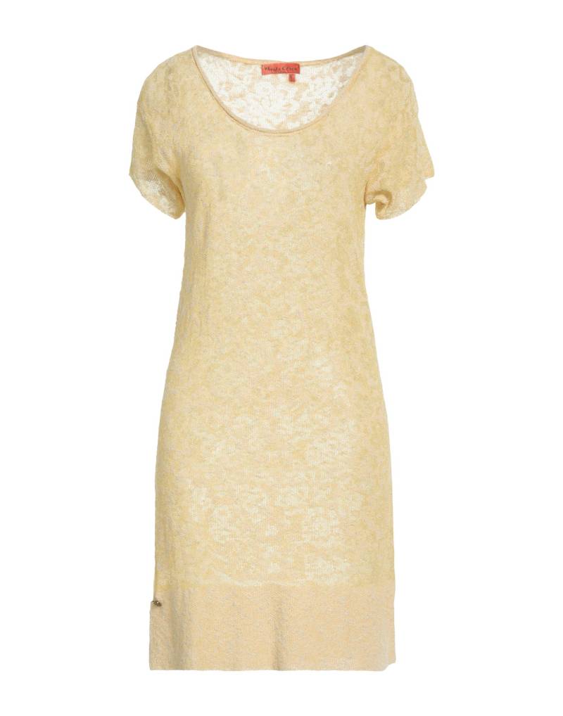 MANILA GRACE DENIM Mini-kleid Damen Ringelblume von MANILA GRACE DENIM