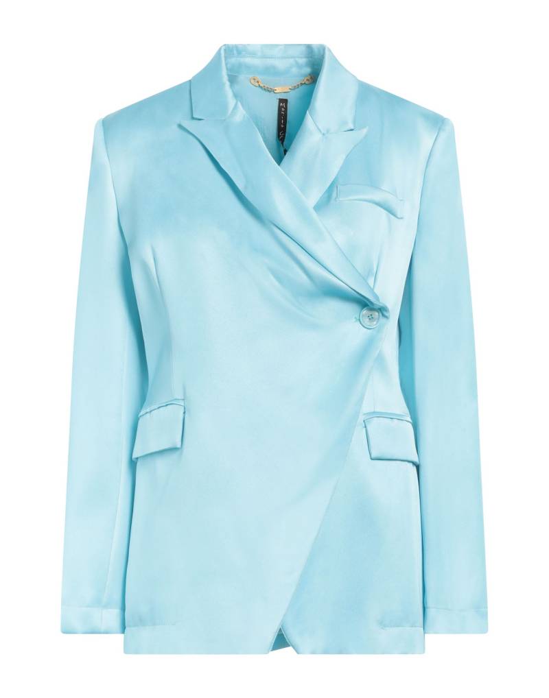 MANILA GRACE Blazer Damen Himmelblau von MANILA GRACE