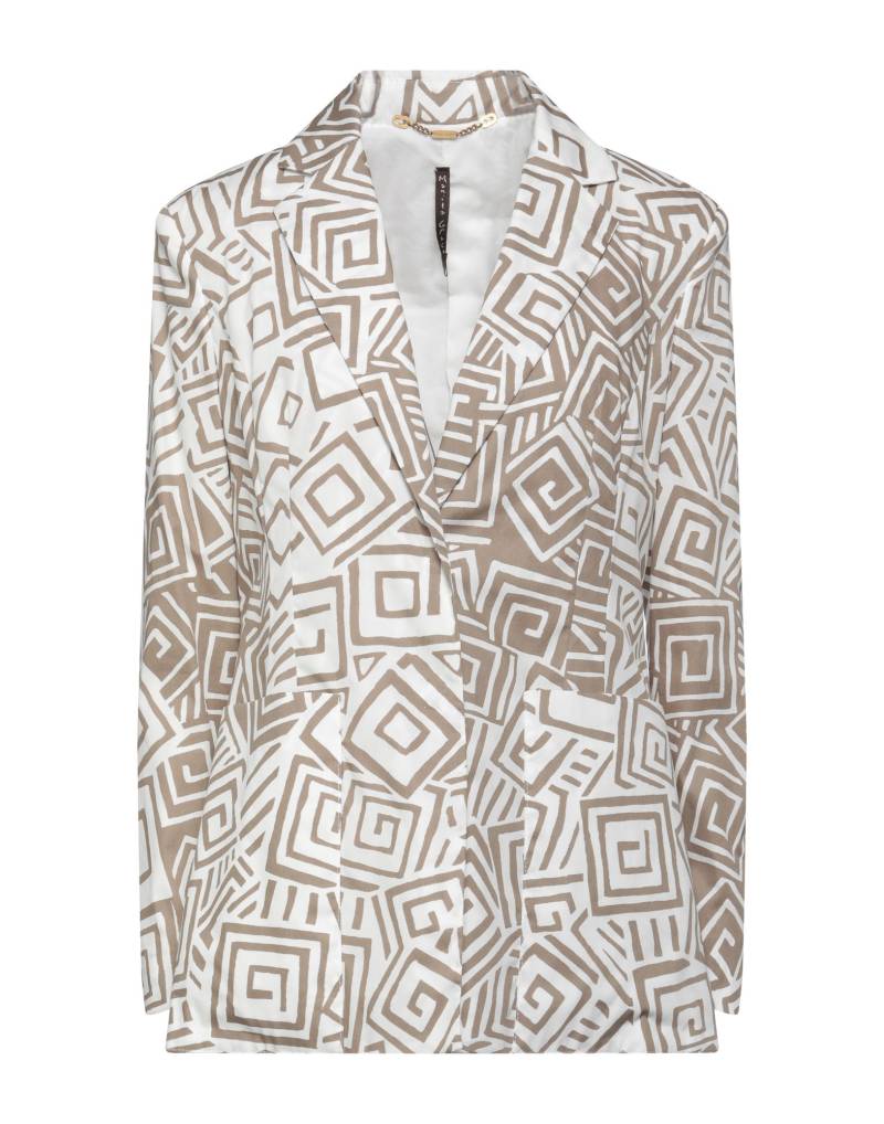 MANILA GRACE Blazer Damen Maulwurfsgrau von MANILA GRACE