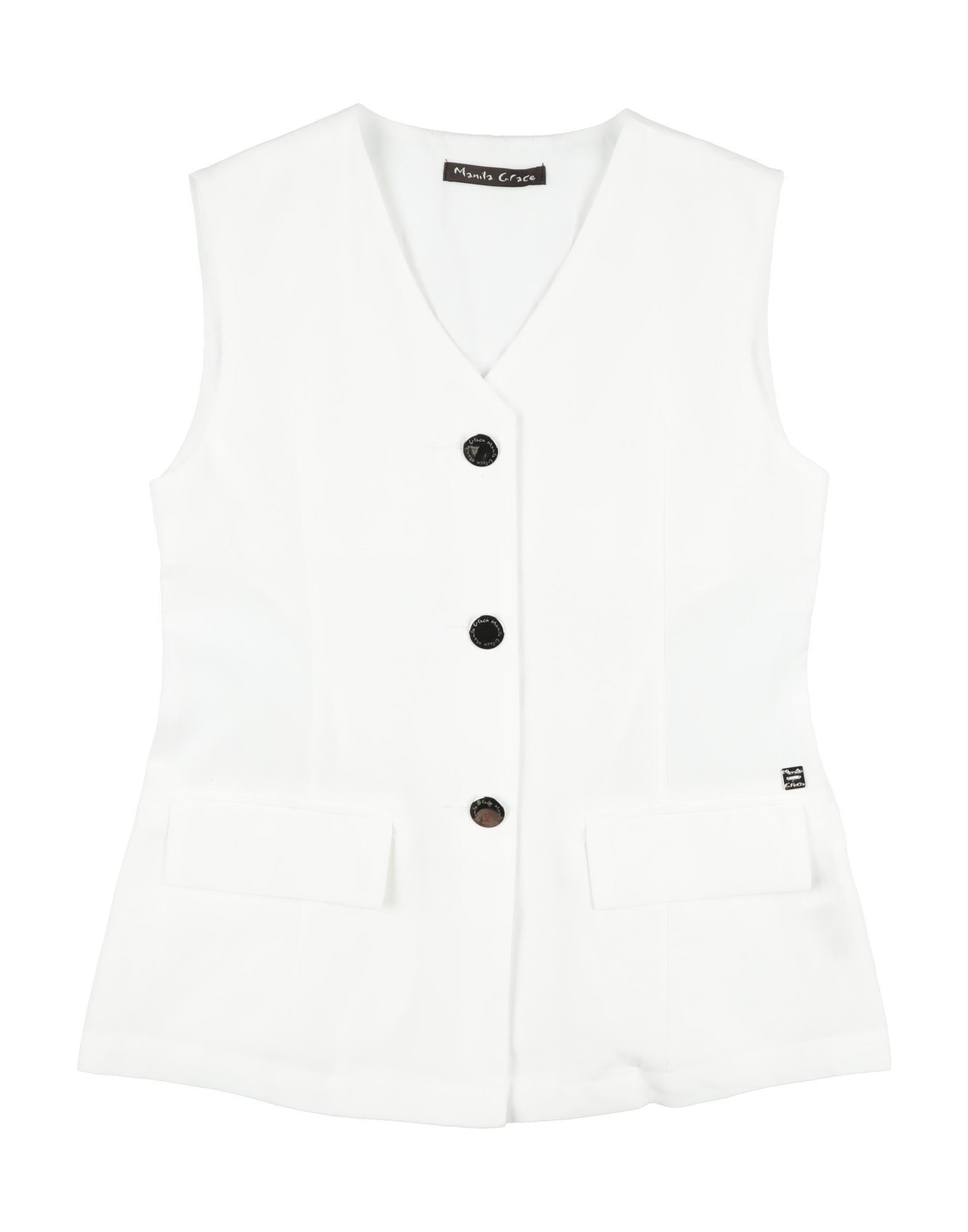 MANILA GRACE Blazer Kinder Weiß von MANILA GRACE