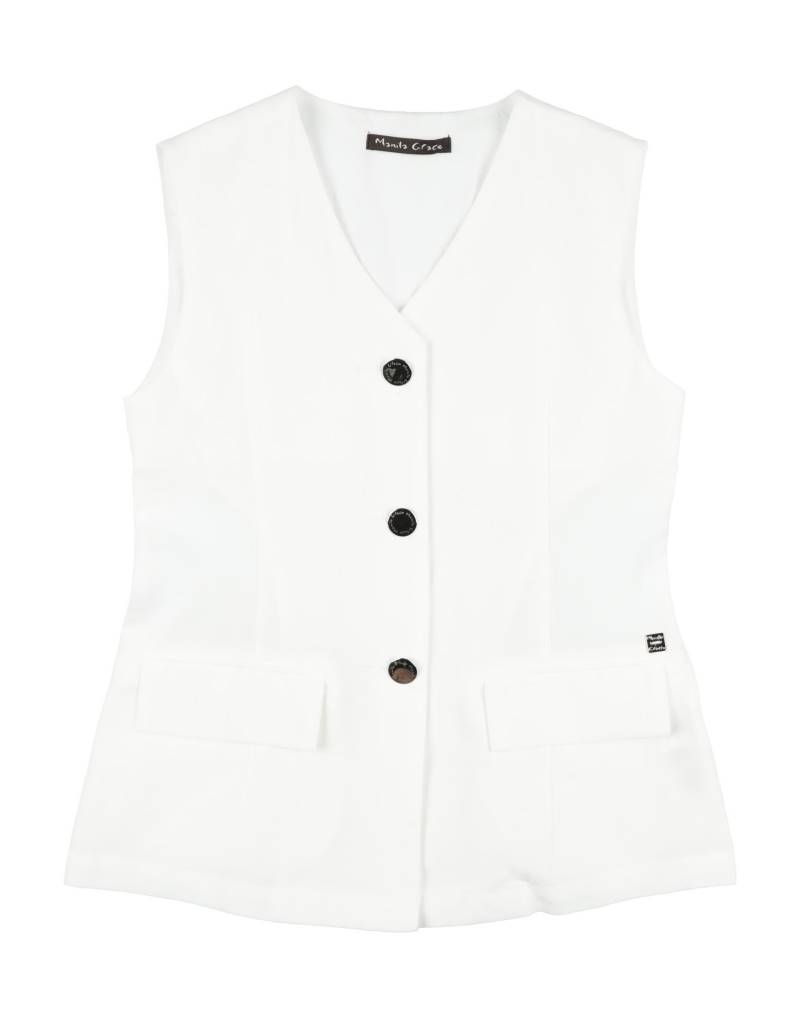 MANILA GRACE Blazer Kinder Weiß von MANILA GRACE