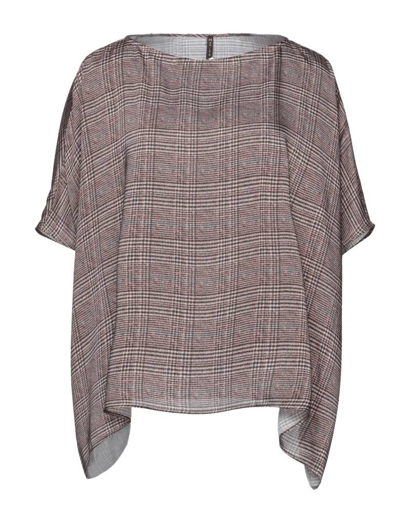 MANILA GRACE Top Damen Dunkelbraun von MANILA GRACE