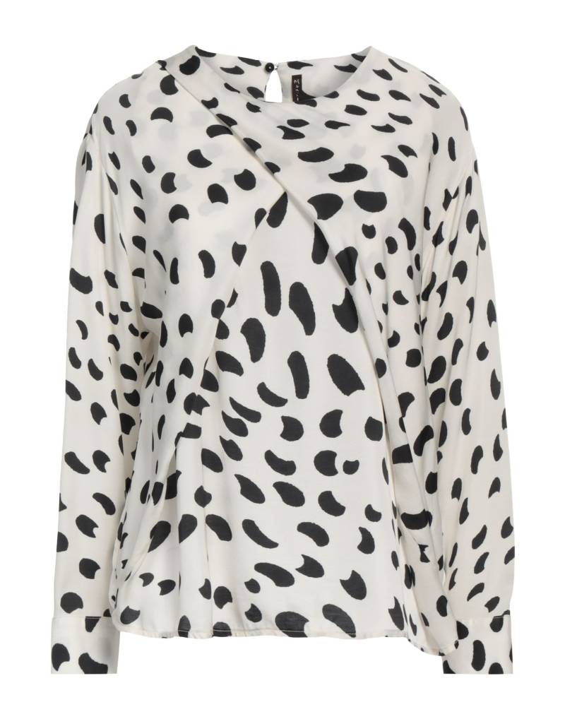 MANILA GRACE Top Damen Elfenbein von MANILA GRACE