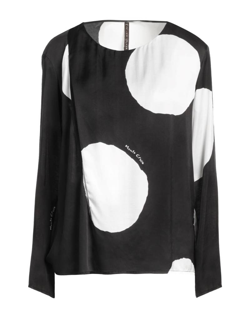 MANILA GRACE Top Damen Schwarz von MANILA GRACE