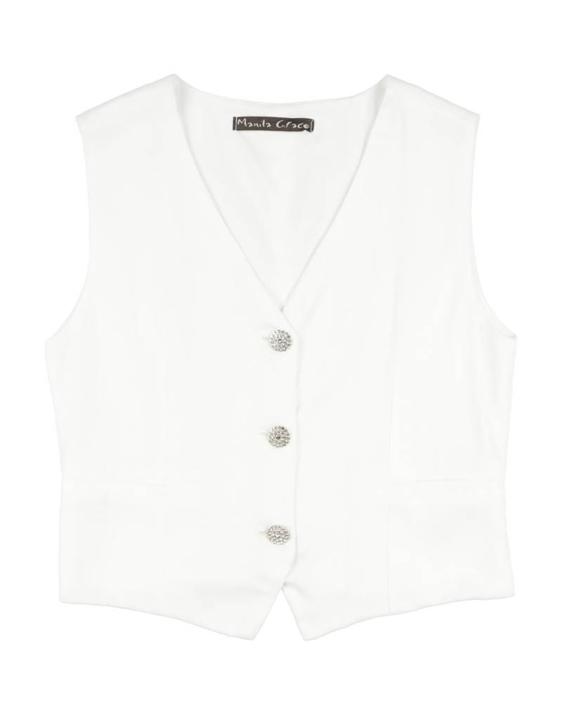 MANILA GRACE Couture-weste Kinder Weiß von MANILA GRACE