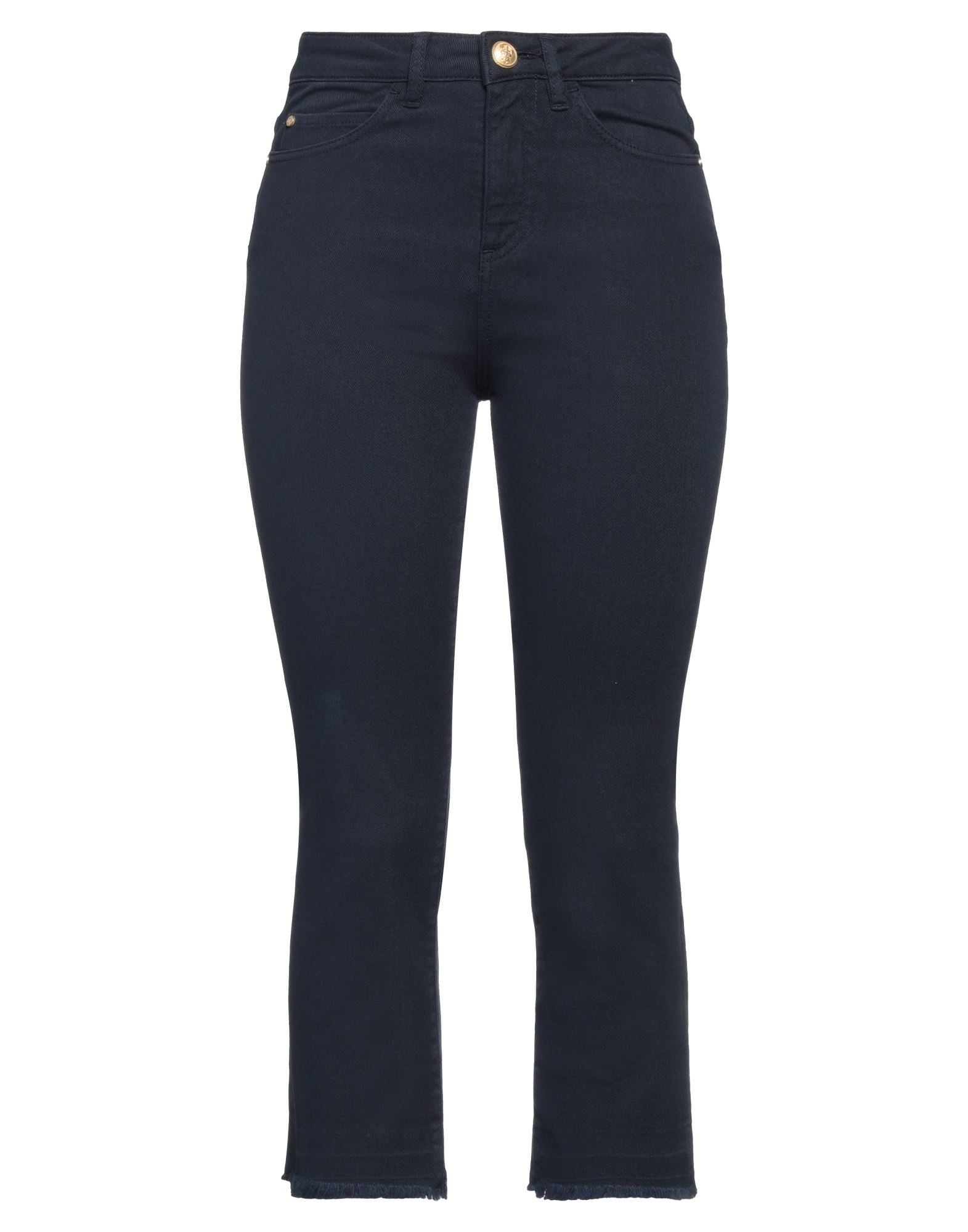 MANILA GRACE Cropped Jeans Damen Nachtblau von MANILA GRACE