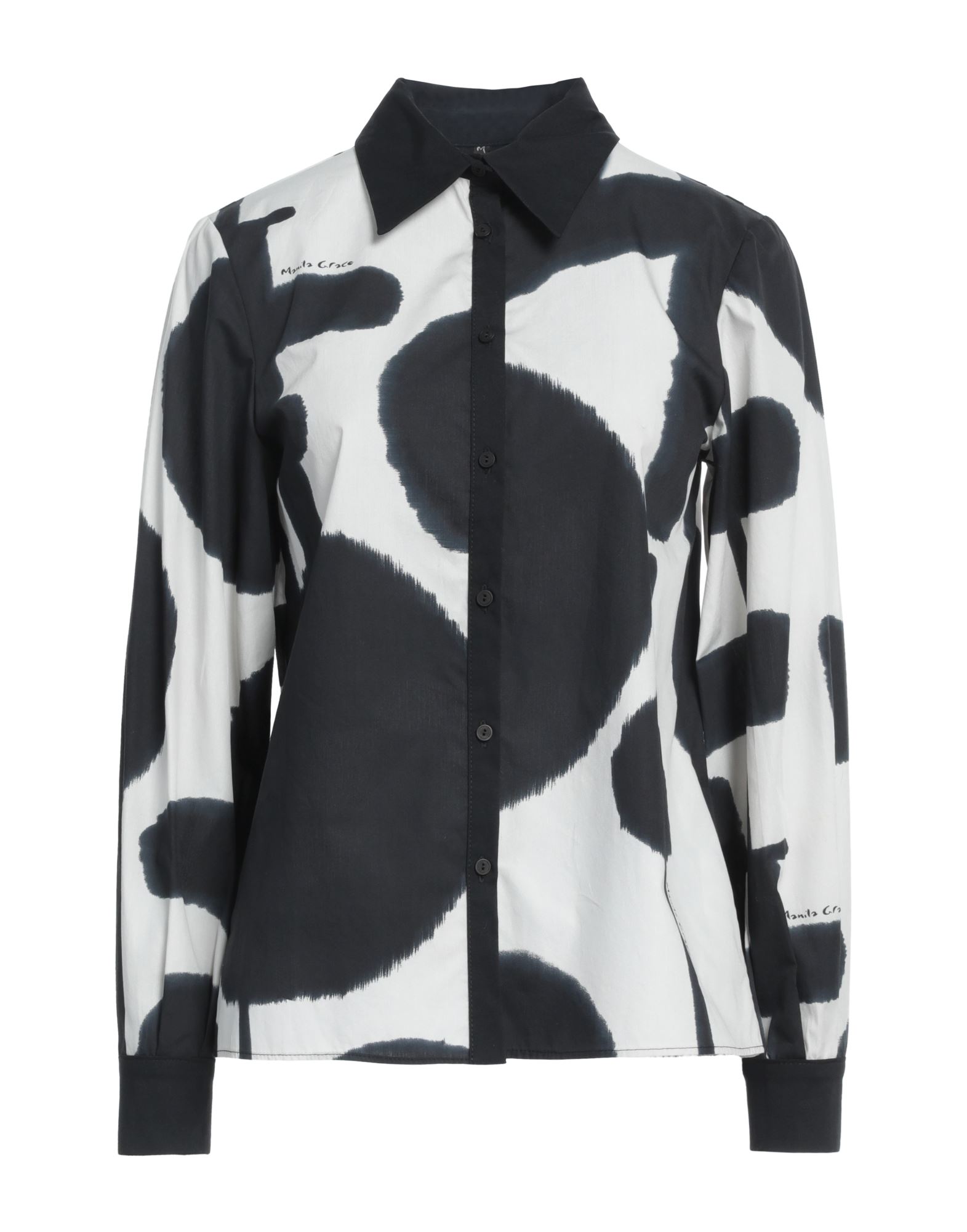 MANILA GRACE Hemd Damen Schwarz von MANILA GRACE