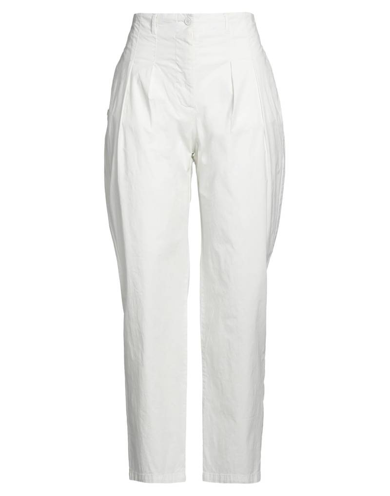 MANILA GRACE Hose Damen Off white von MANILA GRACE