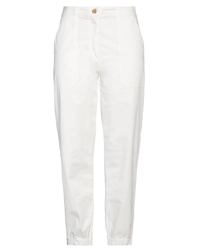 MANILA GRACE Hose Damen Weiß von MANILA GRACE