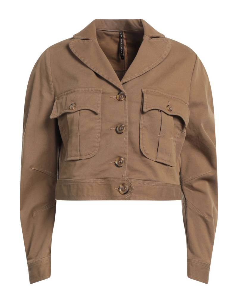 MANILA GRACE Jacke & Anorak Damen Militärgrün von MANILA GRACE