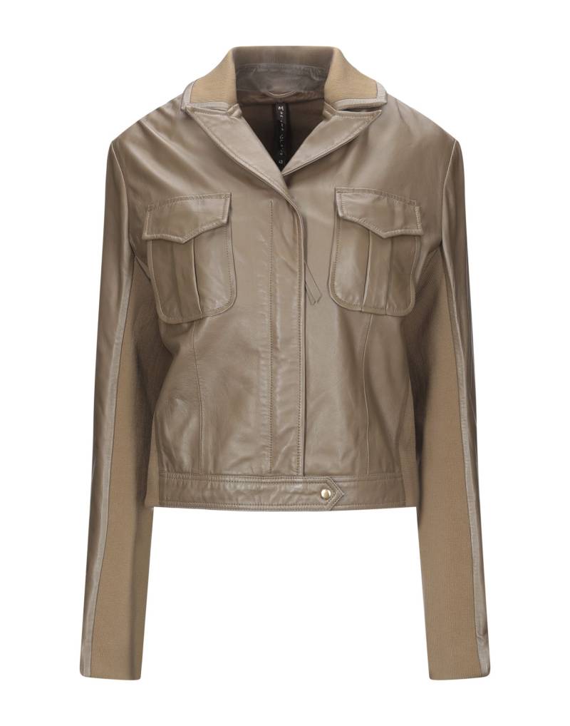 MANILA GRACE Jacke & Anorak Damen Khaki von MANILA GRACE