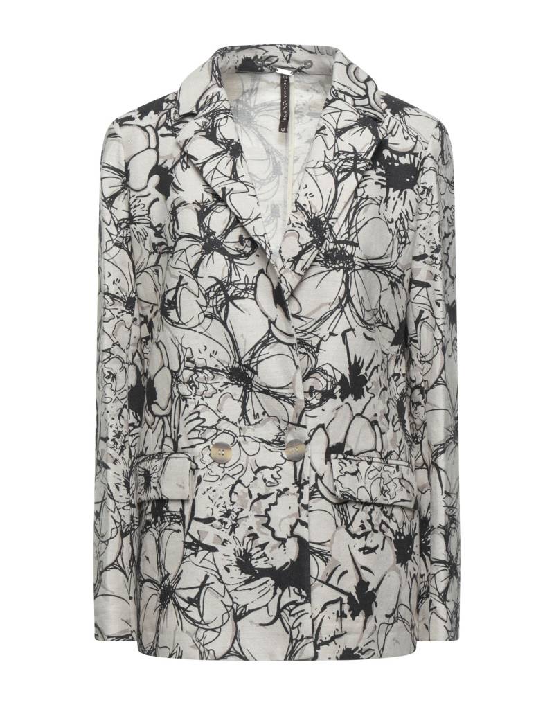 MANILA GRACE Blazer Damen Hellgrau von MANILA GRACE