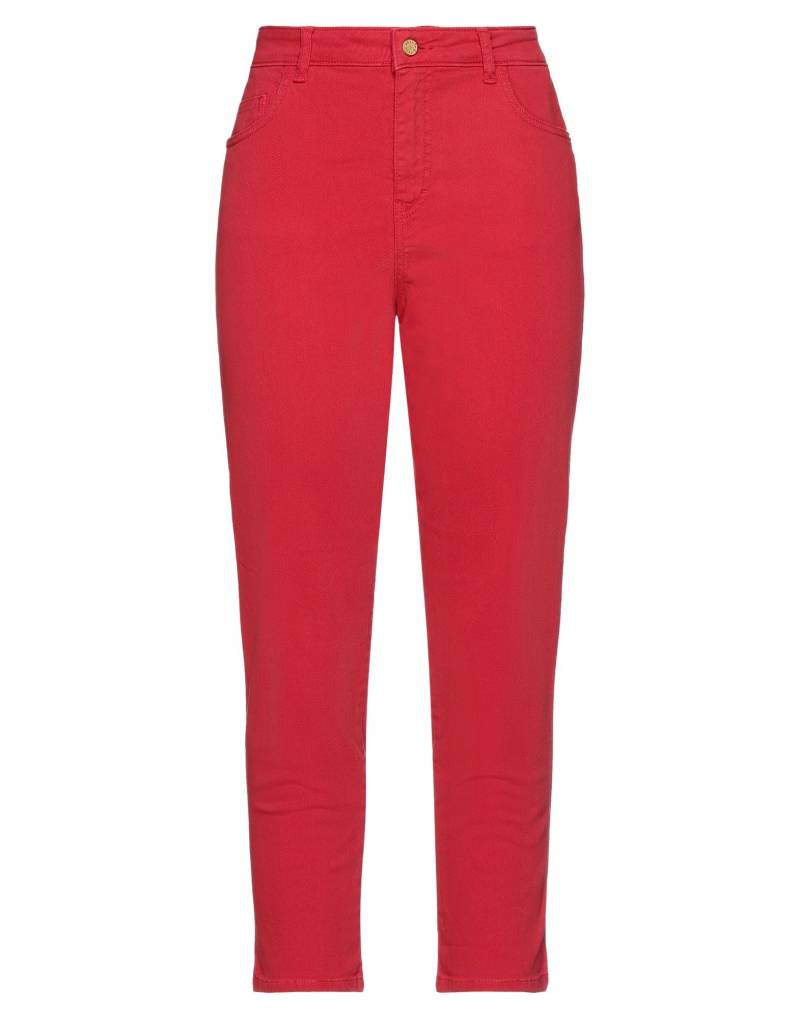 MANILA GRACE Jeanshose Damen Rot von MANILA GRACE