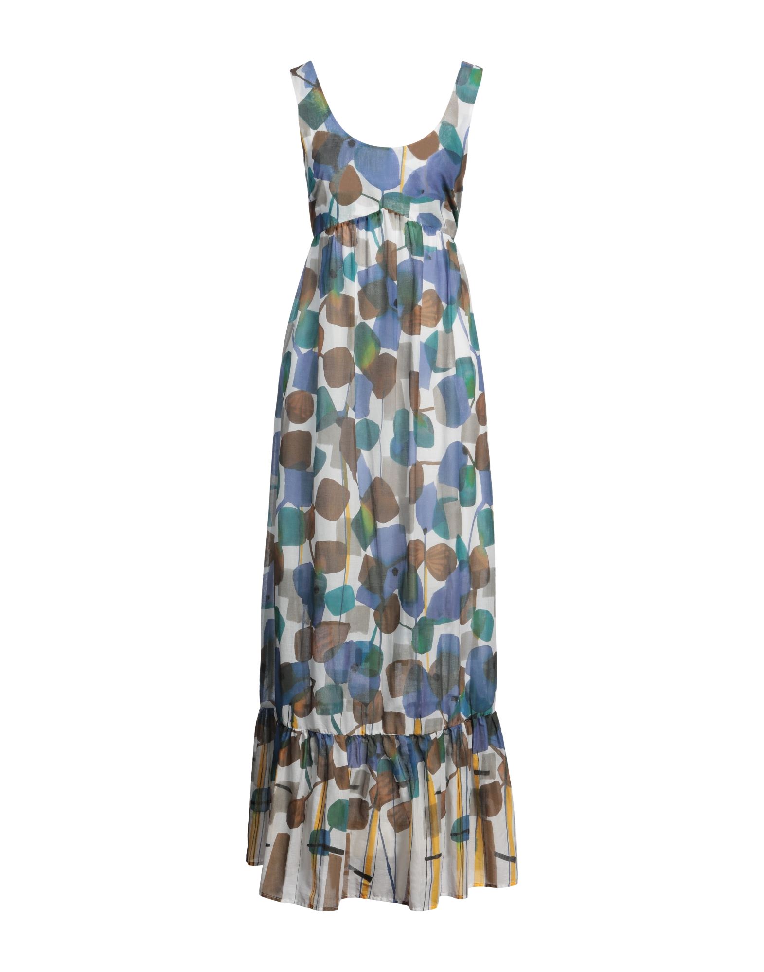 MANILA GRACE Maxi-kleid Damen Blau MANILA GRACE Maxi-kleid Damen Blau von MANILA GRACE