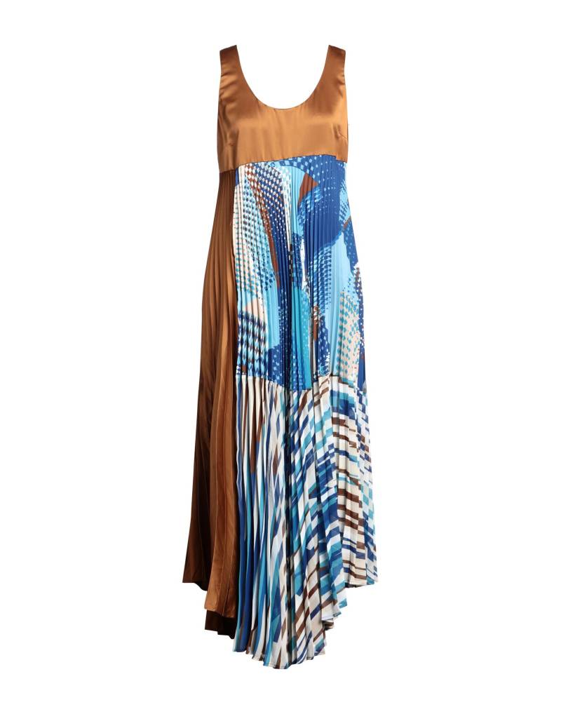MANILA GRACE Maxi-kleid Damen Braun von MANILA GRACE