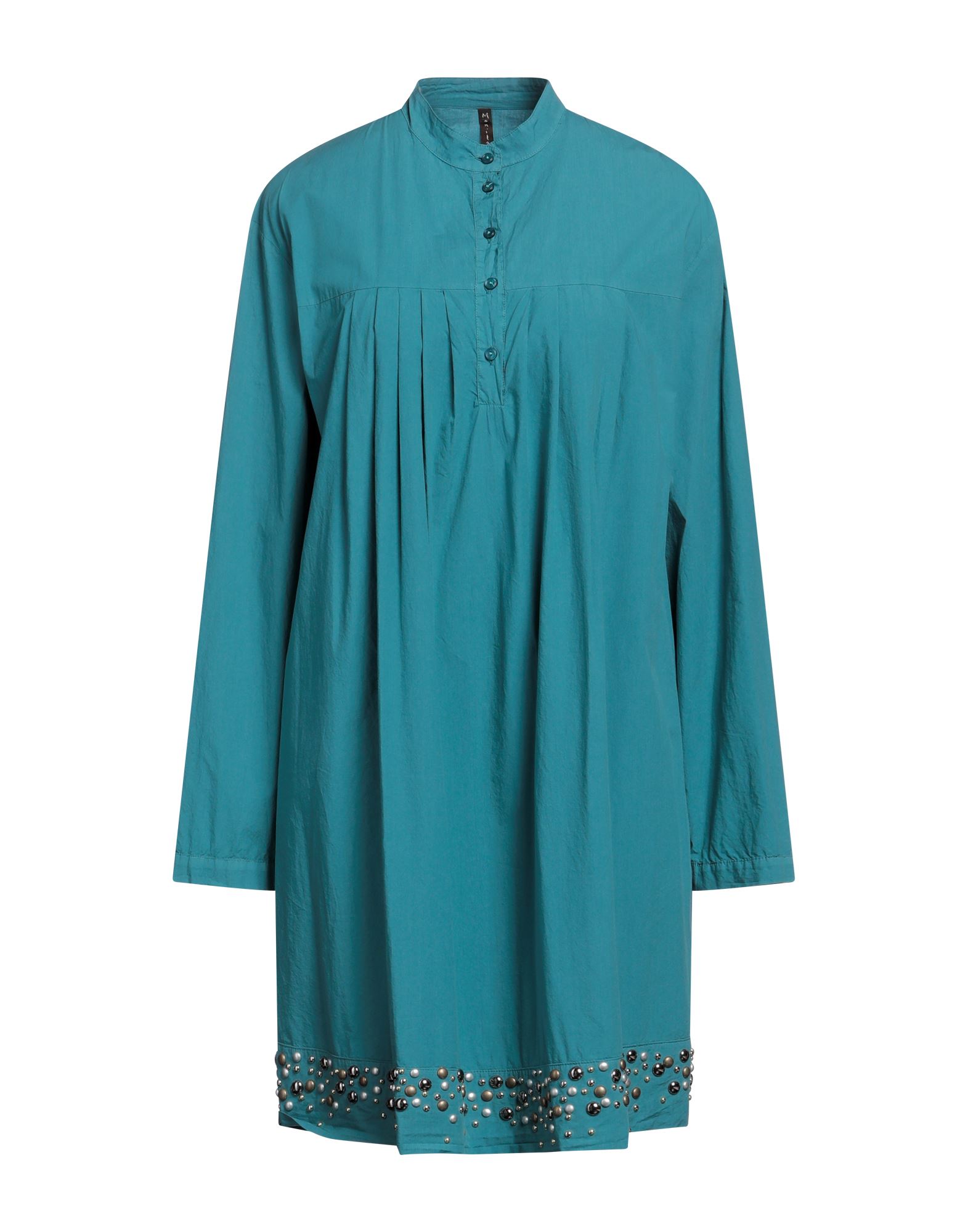 MANILA GRACE Midi-kleid Damen Blaugrau MANILA GRACE Midi-kleid Damen Blaugrau von MANILA GRACE
