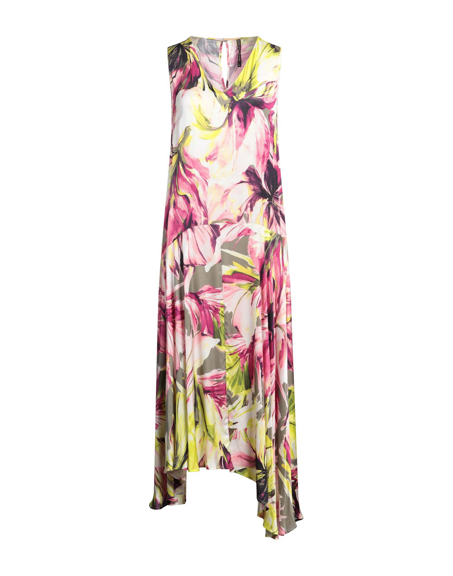 MANILA GRACE Midi-kleid Damen Gelb von MANILA GRACE