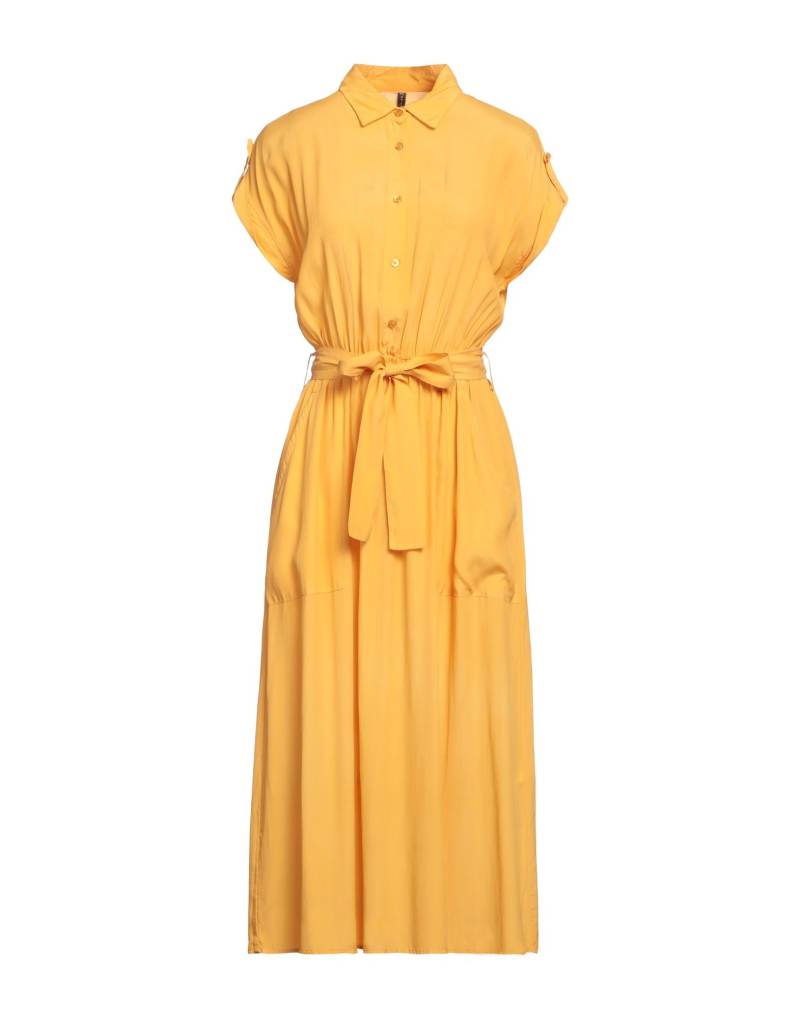 MANILA GRACE Midi-kleid Damen Gelb von MANILA GRACE