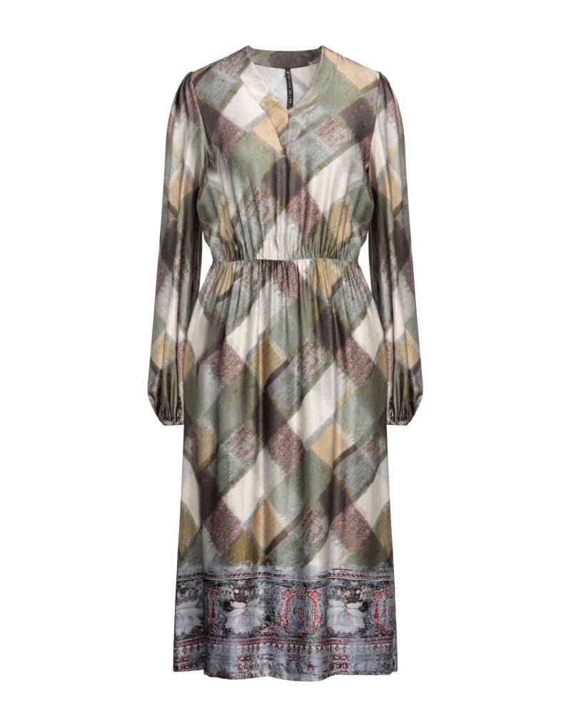 MANILA GRACE Midi-kleid Damen Militärgrün von MANILA GRACE