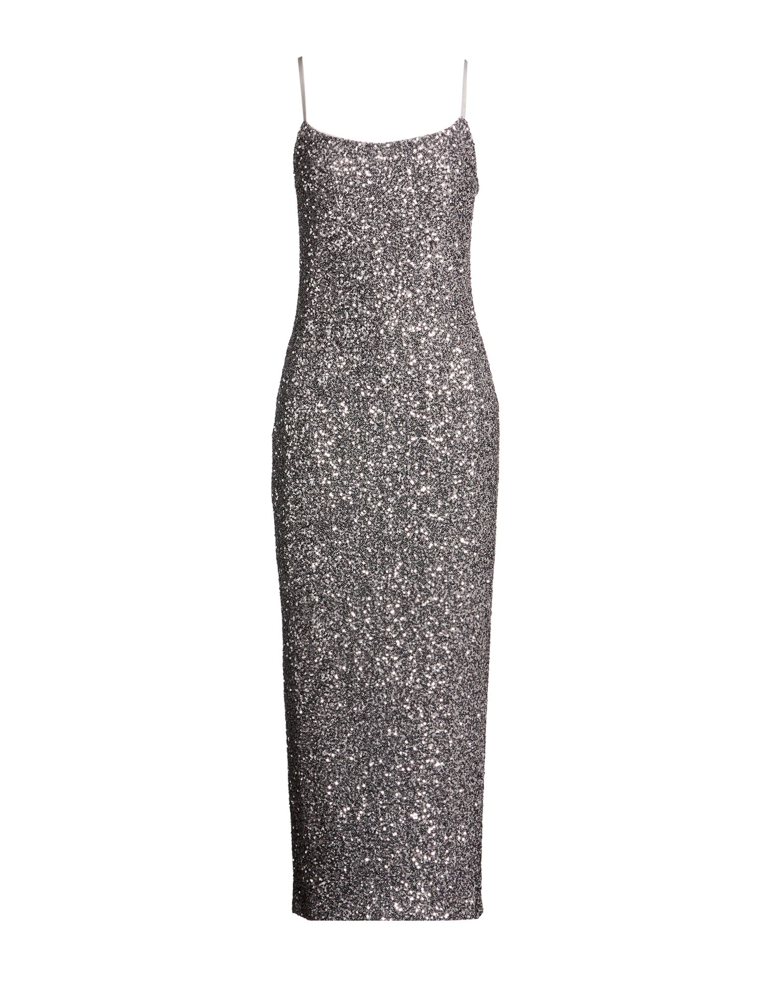 MANILA GRACE Midi-kleid Damen Silber von MANILA GRACE
