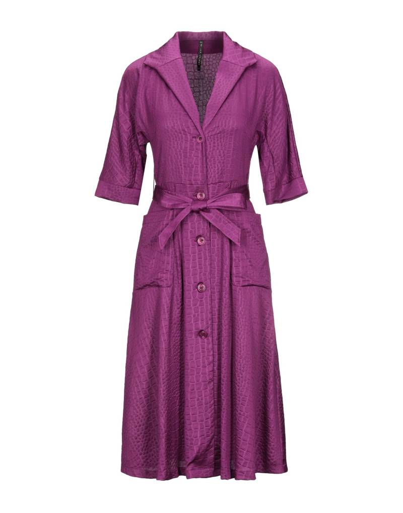 MANILA GRACE Midi-kleid Damen Violett von MANILA GRACE