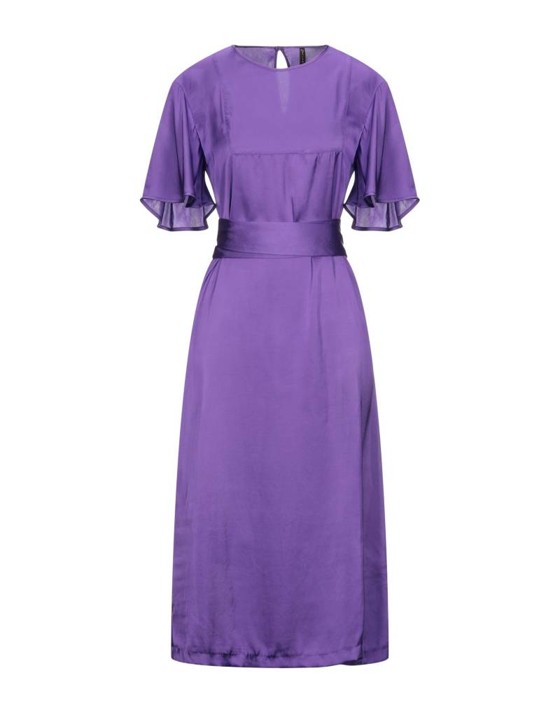 MANILA GRACE Midi-kleid Damen Violett von MANILA GRACE