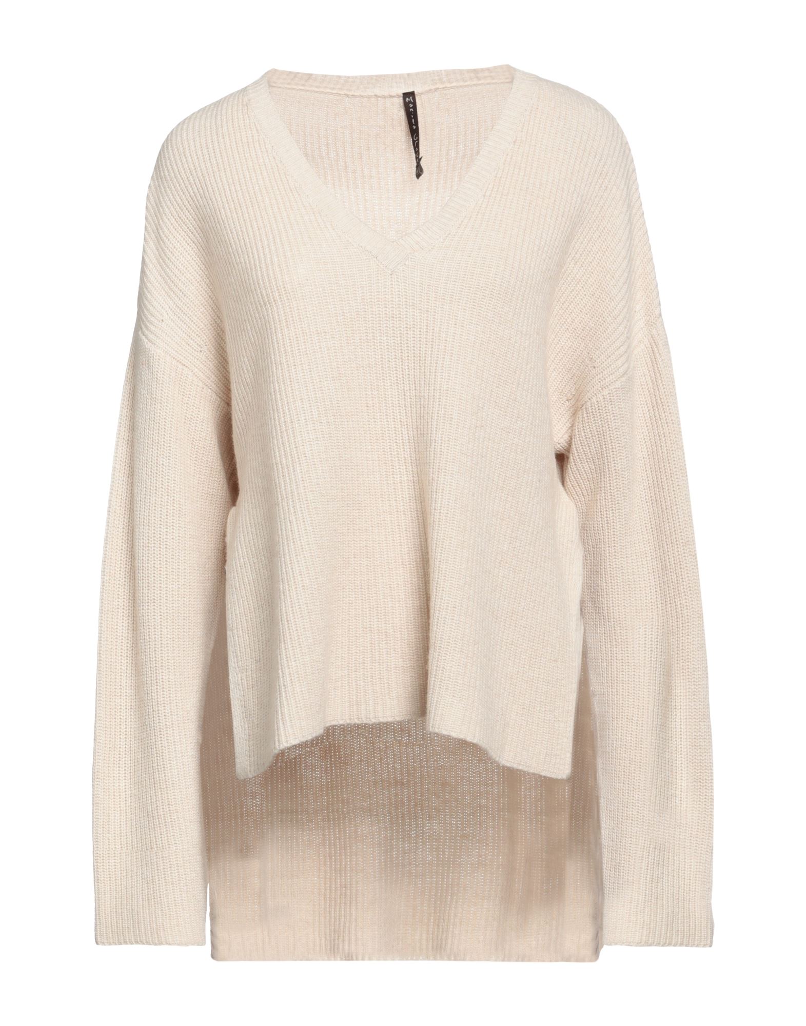 MANILA GRACE Pullover Damen Beige MANILA GRACE Pullover Damen Beige von MANILA GRACE