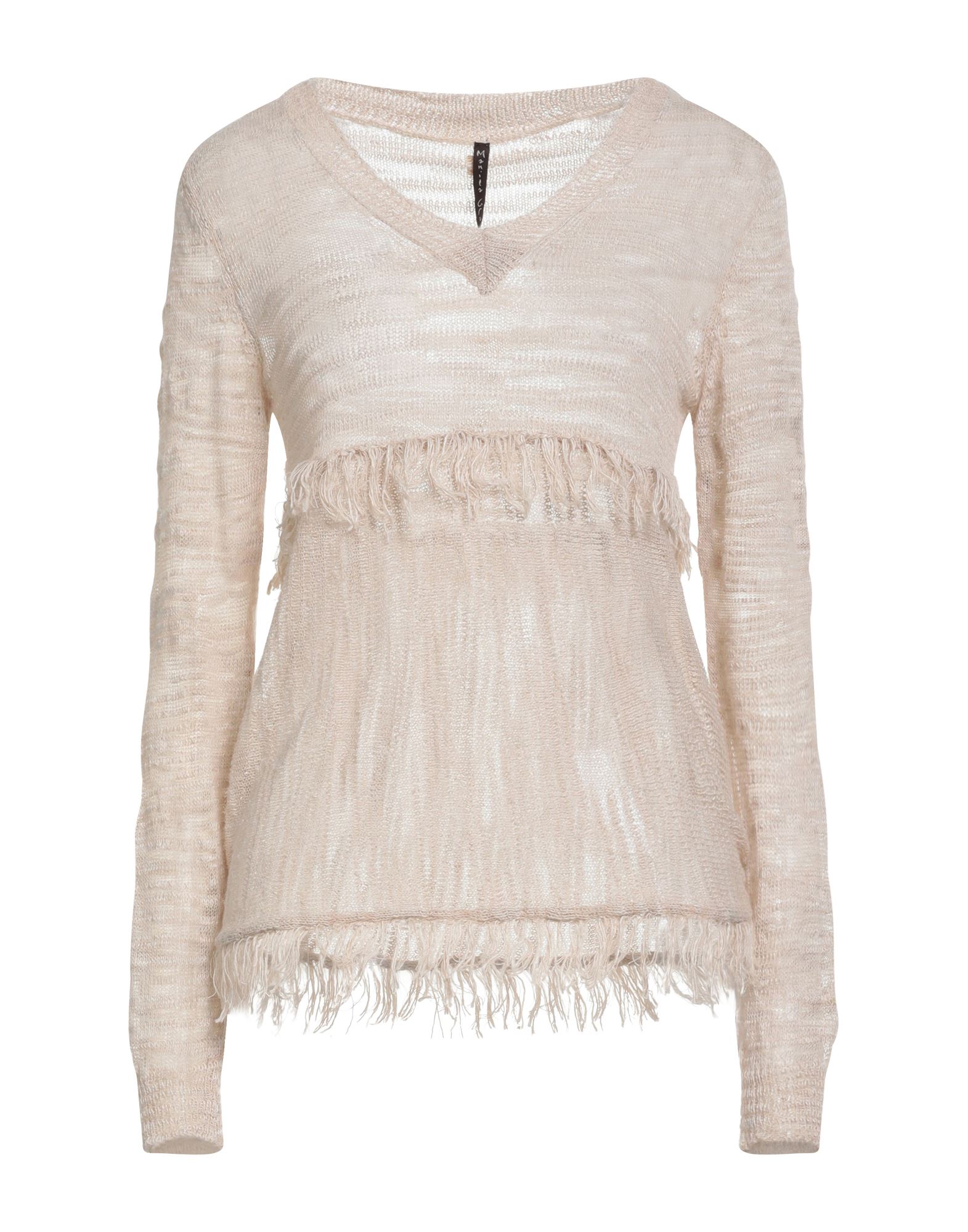 MANILA GRACE Pullover Damen Beige von MANILA GRACE
