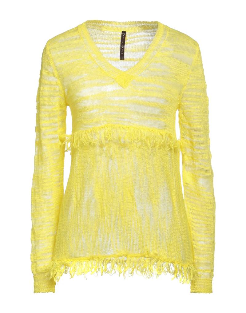 MANILA GRACE Pullover Damen Gelb von MANILA GRACE