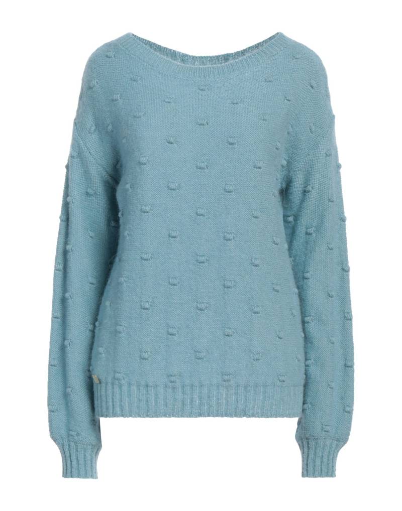 MANILA GRACE Pullover Damen Hellblau von MANILA GRACE