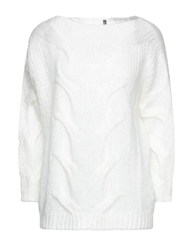 MANILA GRACE Pullover Damen Weiß von MANILA GRACE