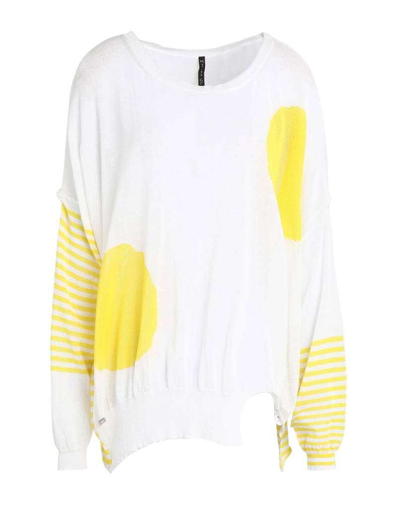 MANILA GRACE Pullover Damen Weiß von MANILA GRACE