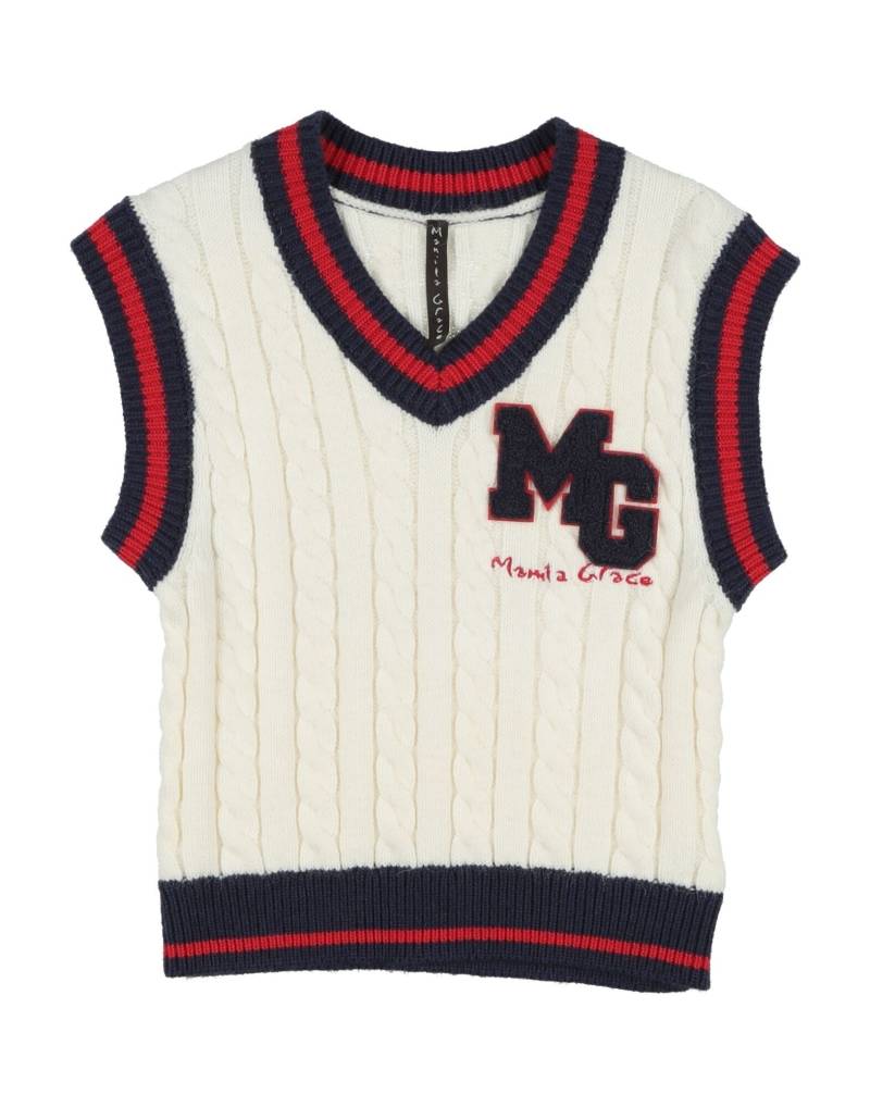 MANILA GRACE Pullover Kinder Elfenbein von MANILA GRACE