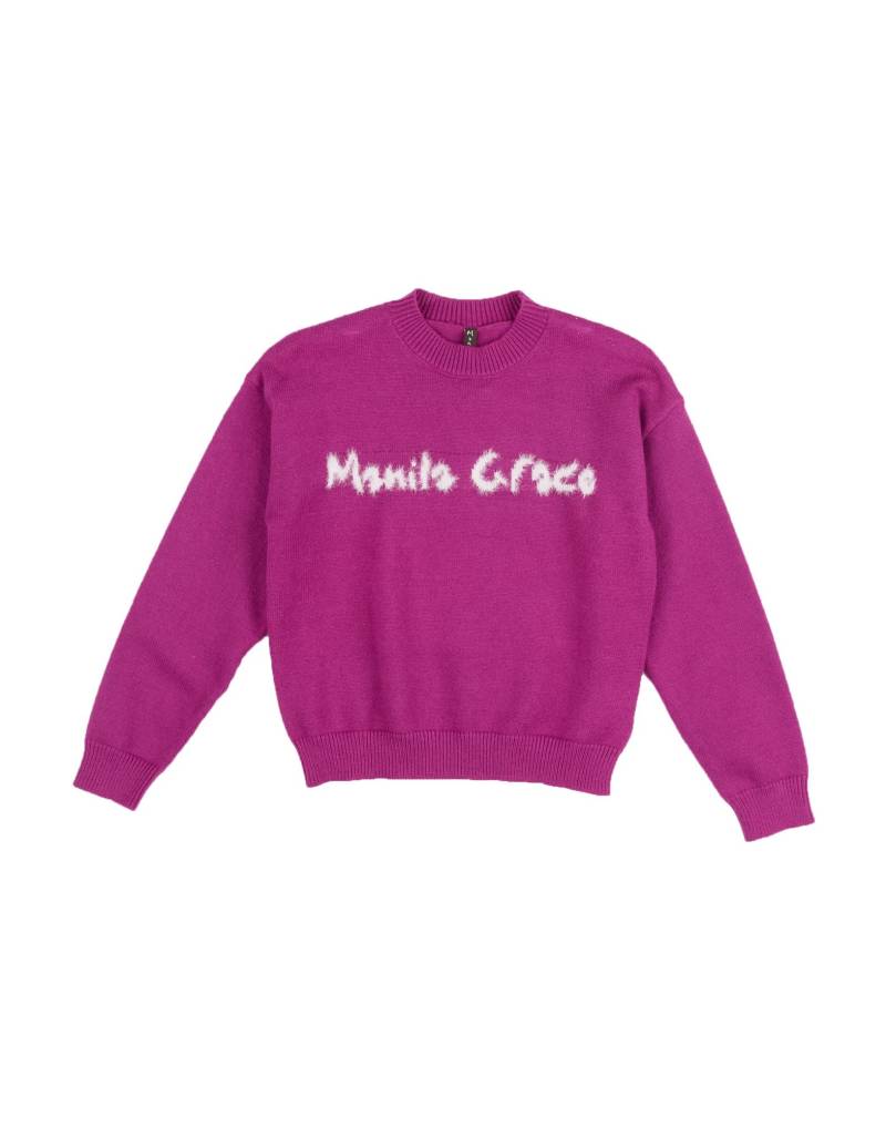 MANILA GRACE Pullover Kinder Magenta von MANILA GRACE