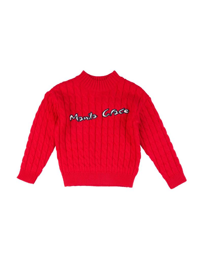 MANILA GRACE Pullover Kinder Rot von MANILA GRACE